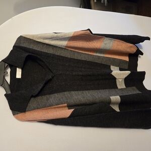 Chico's Multicolor Striped Cardigan